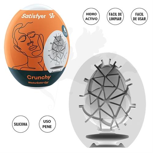 Masturbador Egg Single crunchy